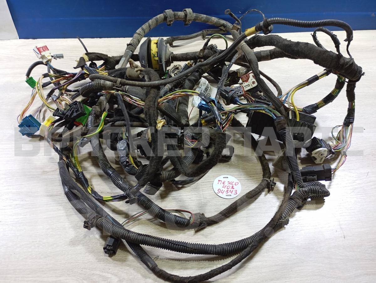 Проводка (коса) моторного отсека на Пежо 408 1 поколение 9802496780