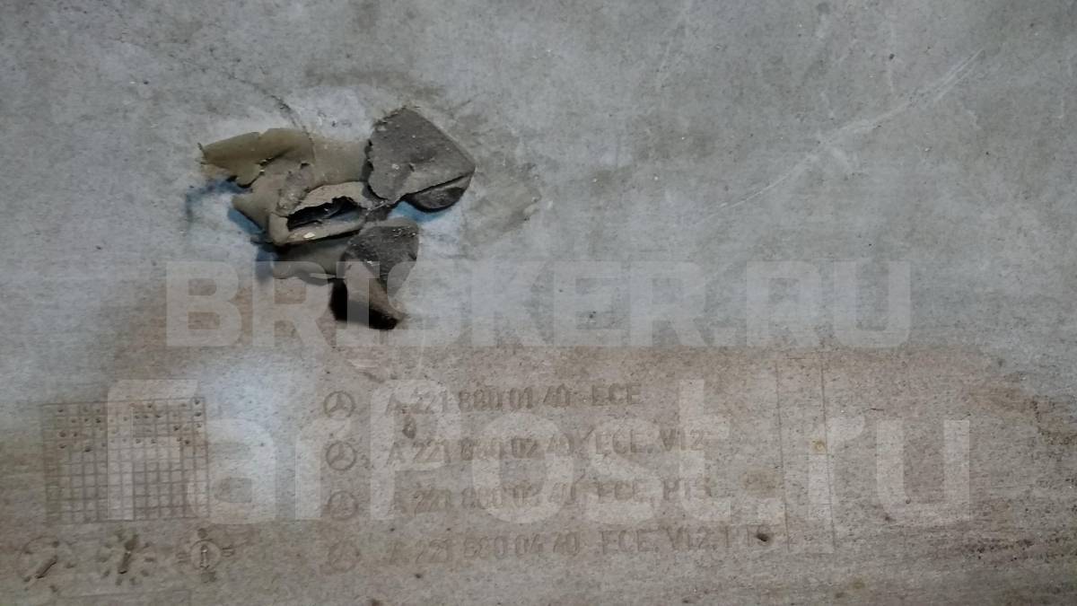 Бампер задний на Mercedes (Мерседес) S-класс W221 2218800140