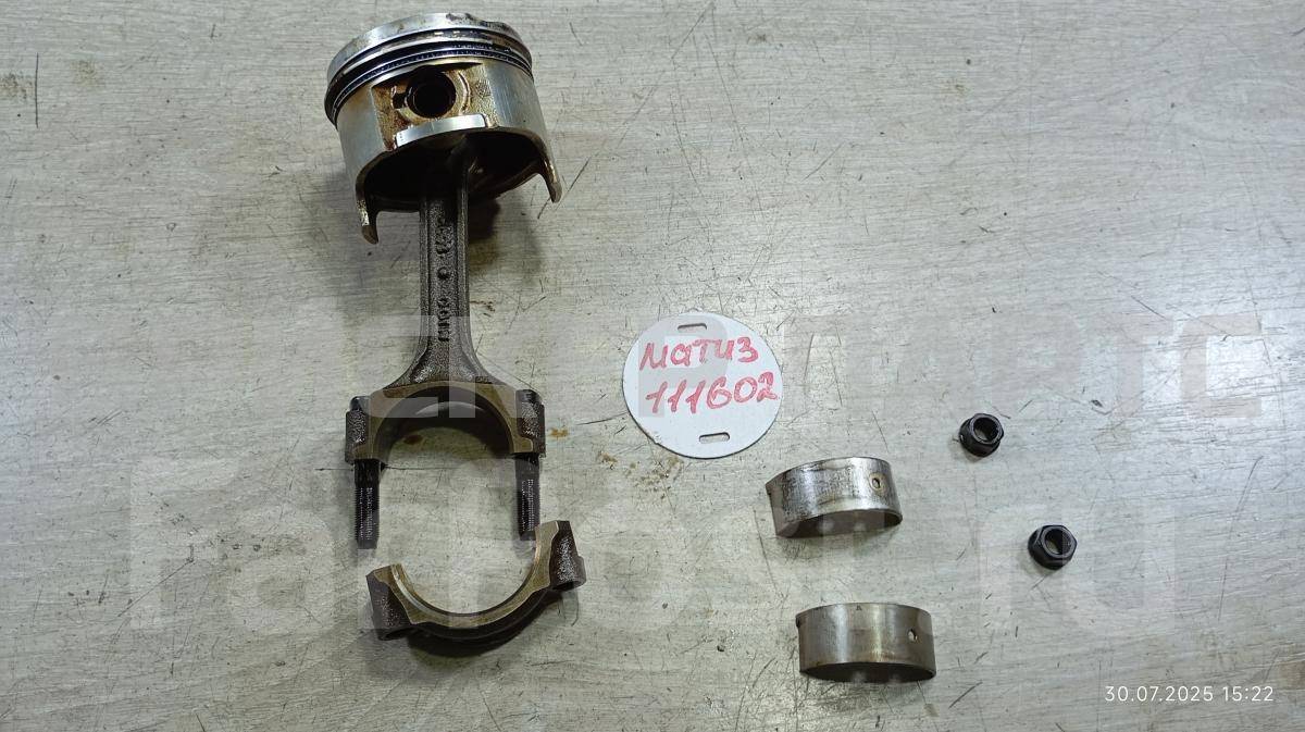 Поршень с шатуном для Шевроле Спарк 2 (M200) 96571302