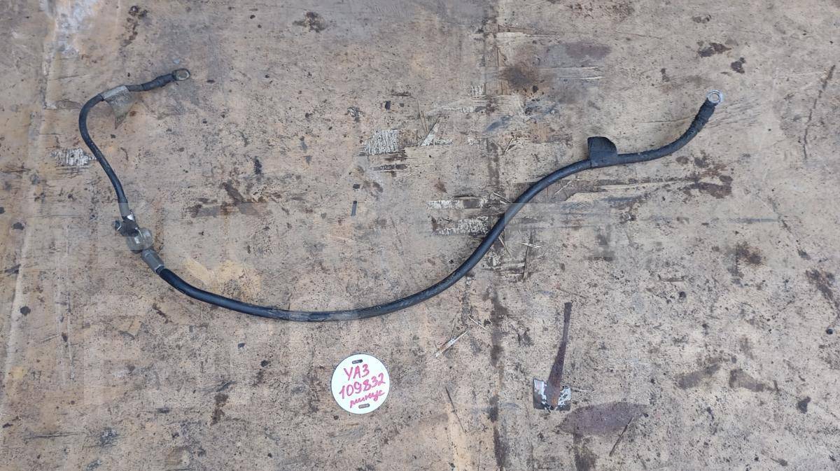 Провод АКБ минусовой, массы АКБ - (клемма аккумулятора минус) для УАЗ Пикап 23632 2008-14 3163-3724062