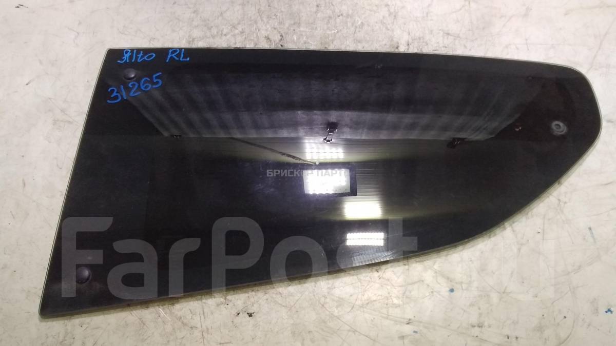 Стекло двери задней левой (форточка) на Сузуки Альто 7 (HA25) 8454BM68KA0