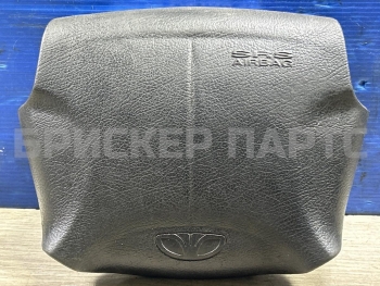 Подушка безопасности (Airbag) водительская на Дэу Леганза 1 поколение V100 96243671