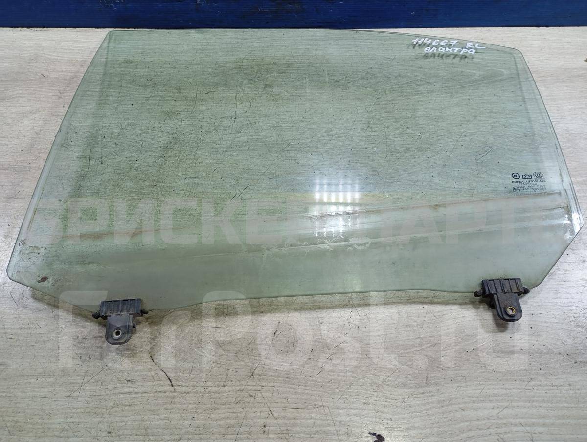 Стекло двери задней левой (боковое, опускное) для Хендай Аванте III cерия XD2 рестайлинг 834102D011