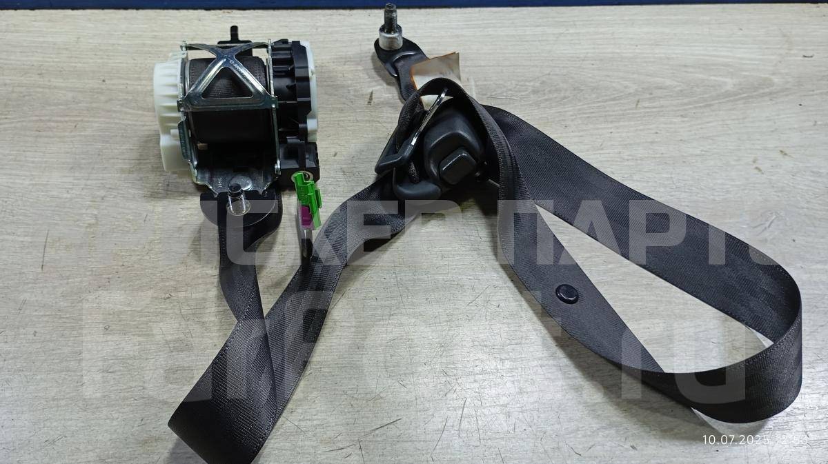 Ремень безопасности водителя, передний левый на Шевроле Авео 1 поколение T250 96866964