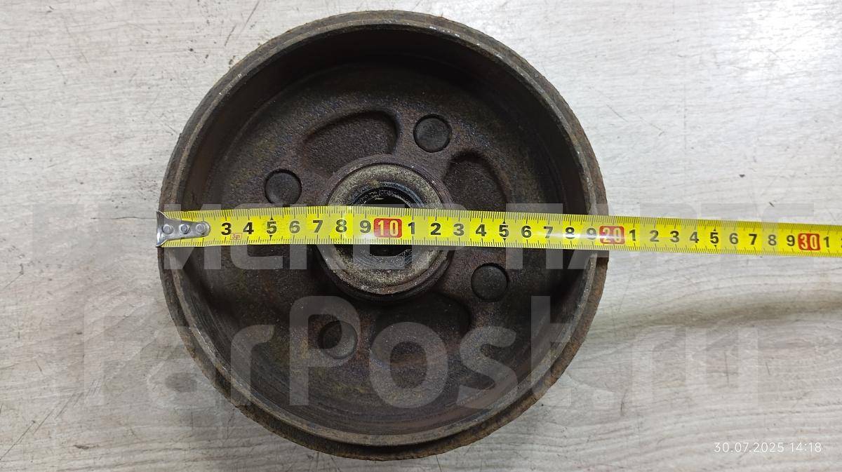 Тормозной барабан задний для Шевроле Спарк 2 (M200) 96316636