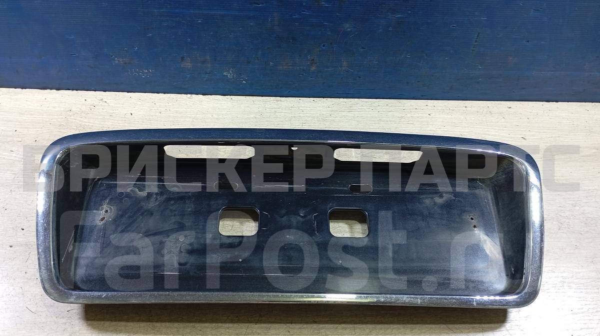 Накладка под номер в крышку багажника на Хендай Соната 4 рестайл. EF