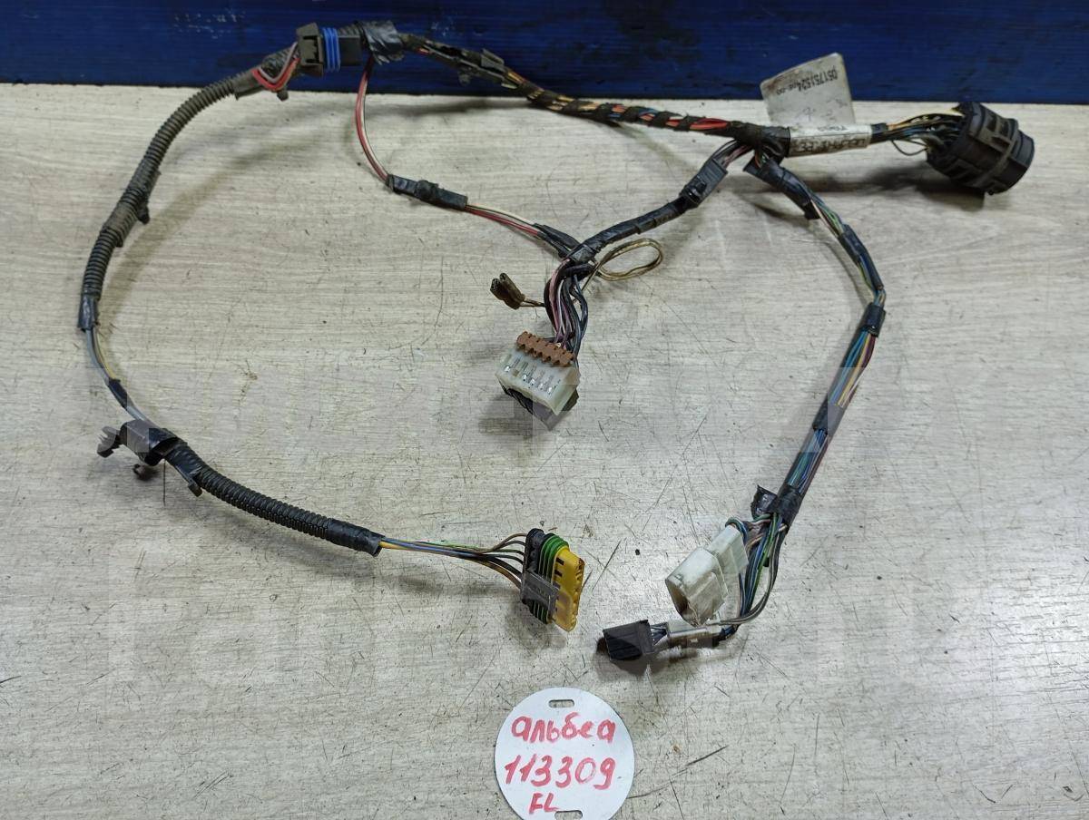 Проводка (коса, жгут) передней левой, водительской двери для Фиат Альбеа 1 (178) 51734338