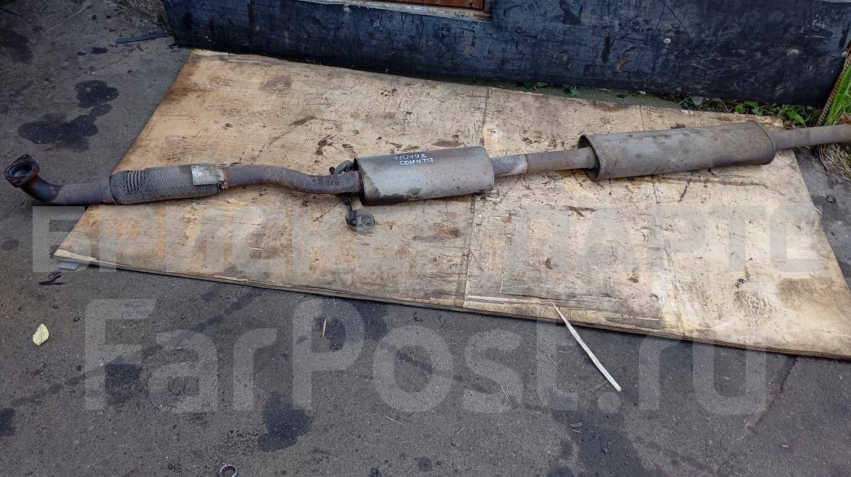 Резонатор глушителя (средняя часть) для Хендай Соната 4 поколение (EF) 2865038160