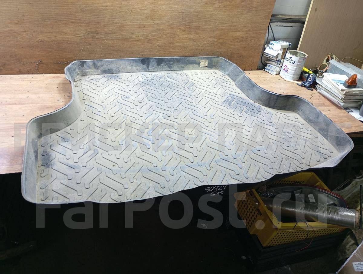 Коврик, ковер багажника резиновый для Ниссан Альмера 3 поколение G15