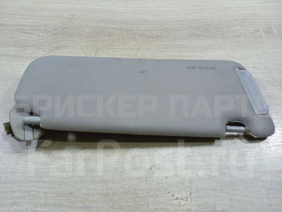 Козырек солнцезащитный левый (водительский) на Хендай Соната V поколение NF