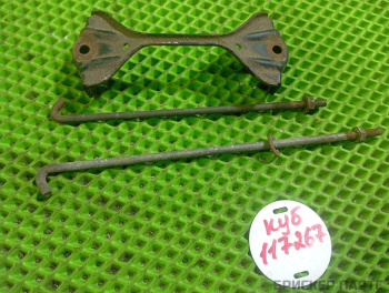 Крепление АКБ, корпус, подставка, площадка аккумулятора для Ниссан Куб 2 поколение (Z11)