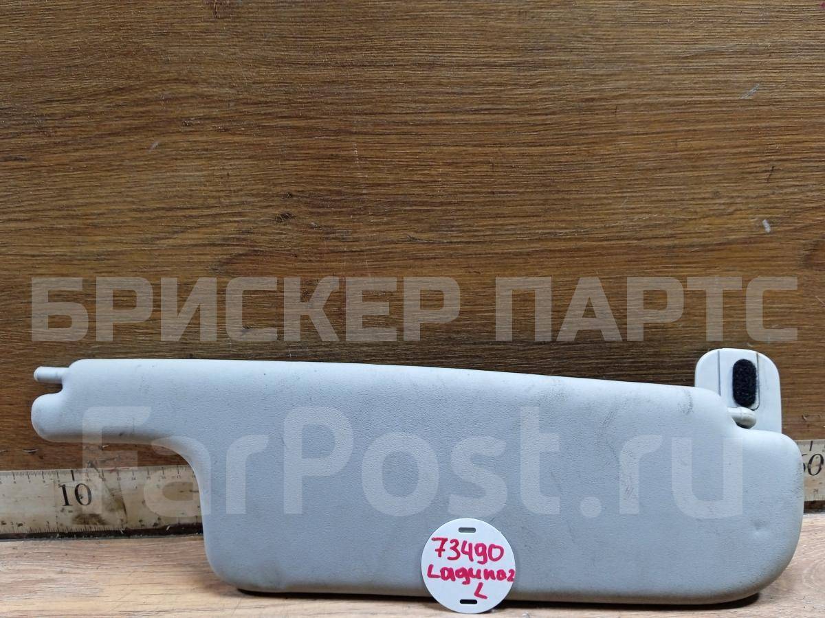 Козырек солнцезащитный левый (водительский) на Рено Лагуна 2 поколение 820000096