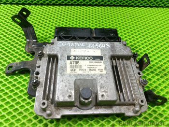 Блок управления двигателем ( Контроллер ЭБУ, Мозги, ECM) для Хендай Солярис 1 (RB) рестайлинг 391242B705