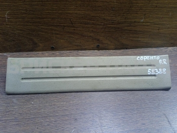 Облицовка порога внутренняя задняя правая на Киа Соренто 1 поколение 858733E000