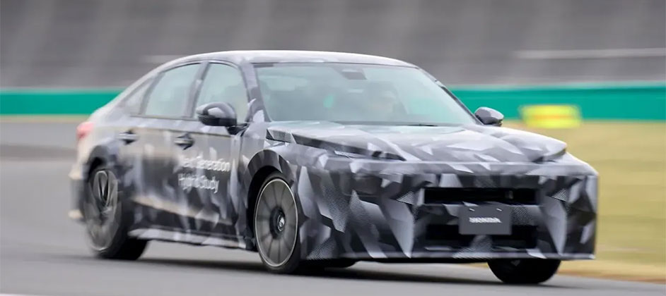 Honda готовит новый Civic на лёгкой гибридной платформе будущего