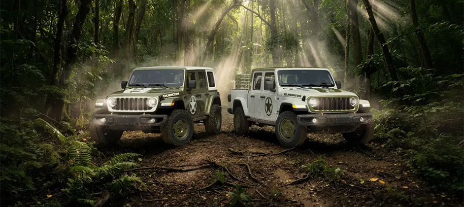 Как в 1941-м: Jeep милитаризировал модели Wrangler и Gladiator
