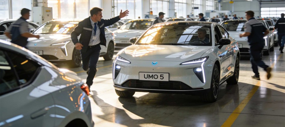 Спрос обгоняет производство: почему электромобилей UMO 5 пока не хватает на всех?