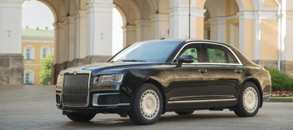 Обновленный Aurus Senat с электрической установкой сняли на фото