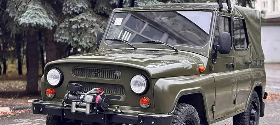 УАЗ улучшил эвакуационный «Хантер» для зоны СВО