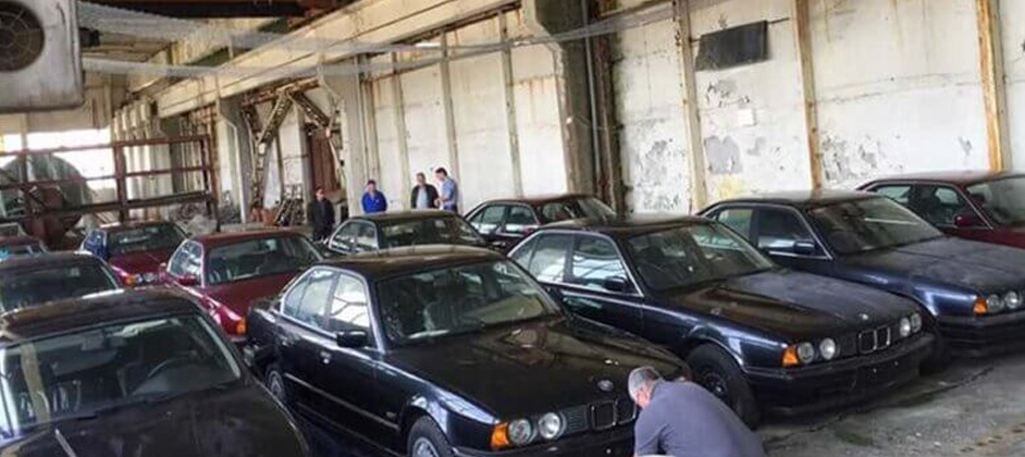 В Болгарии нашли склад с новыми BMW устаревших моделей
