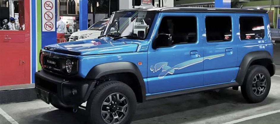 Появились рендерные изображения пятидверного Suzuki Jimny