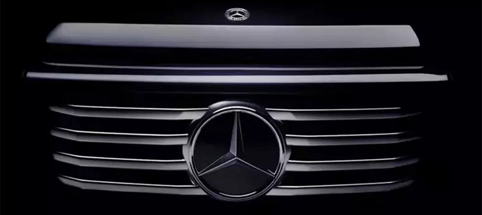 Mercedes-Benz опубликовал тизер нового "Гелика" G 500