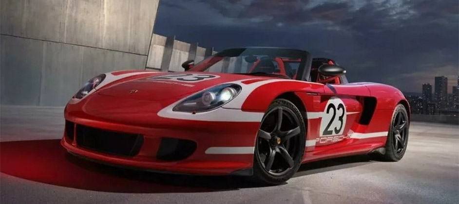 Porsche восстановила Carrera GT 2005 года: авто сняли на фото