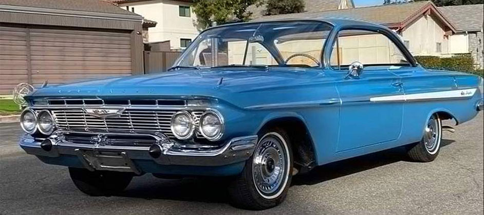 Редкий Chevrolet Impala 1961 года с уникальным мотором ищет нового владельца