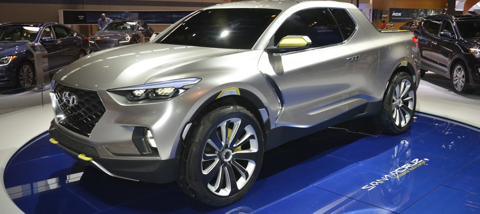 Выпуск пикапа Hyundai Santa Cruz начнется в 2021 году