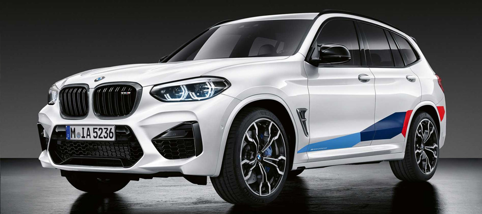 Кроссоверы BMW X3 M и X4 M получили пакет улучшений M Performance