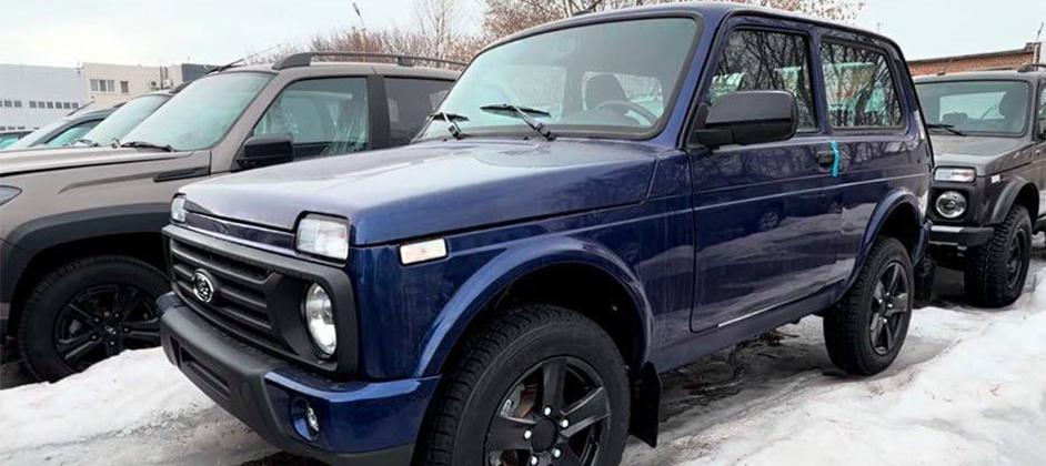 Нива Legend 2026 получила синий цвет «Капитан» за доплату в 20 тыс. рублей