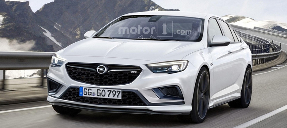 Новый Opel Insignia получит решётку радиатора в стиле Corsa