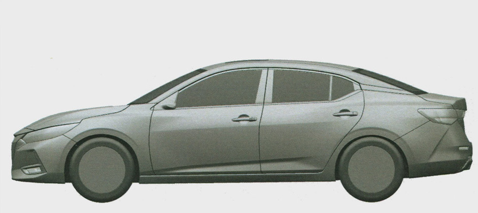 Nissan запатентовал в России новый седан Nissan запатентовал в России новый седан