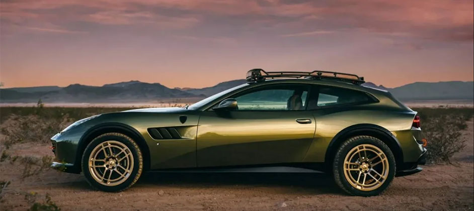Тюнеры переделали во внедорожник суперкар Ferrari: авто сняли на фото