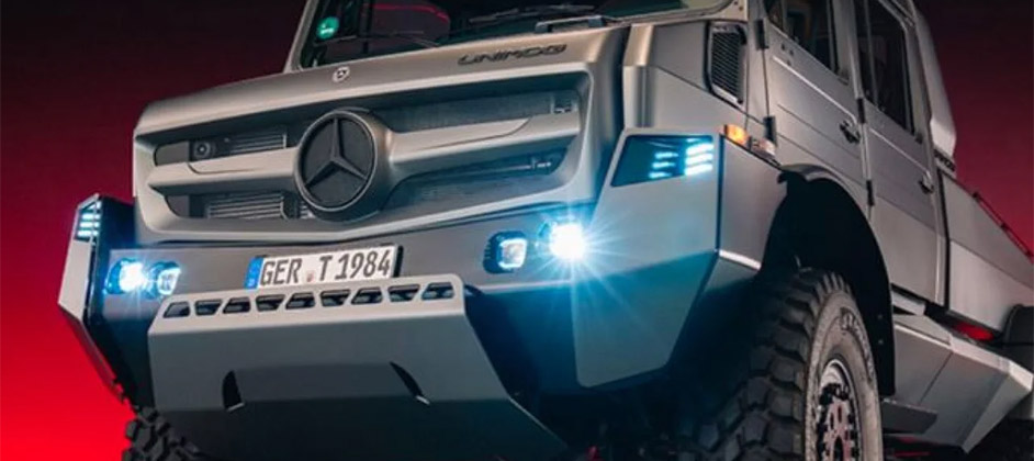 Круче «Гелика»: прошла премьера роскошного грузовика Mercedes Unimog