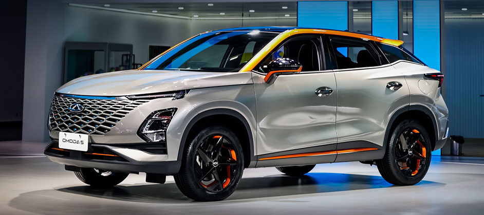 Компания Chery начнет продажи в России нового кроссовера OMODA 5 в 2022 году Компания Chery начнет продажи в России нового кроссовера OMODA 5 в 2022 году