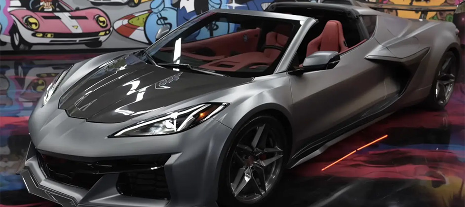 Ради Corvette звезда баскетбола продал Cybertruck и Hellcat: теперь это самая длиная машина марки