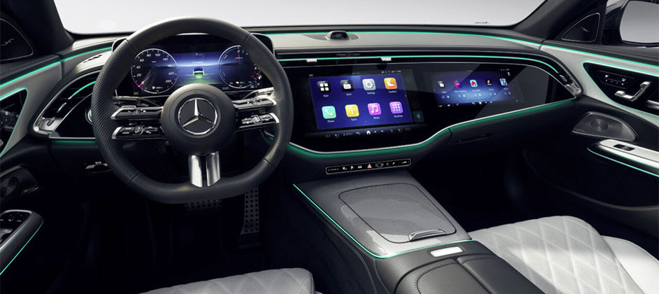 Mercedes-Benz показал интерьер абсолютно нового E-Class