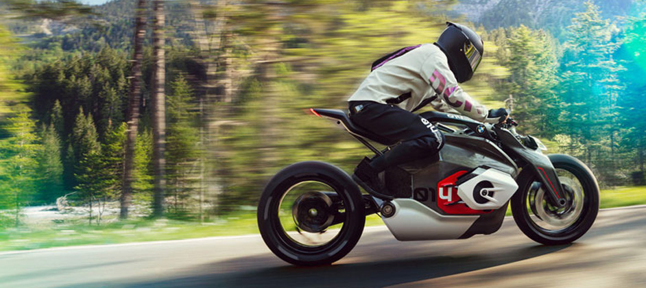 BMW представила концепцию электрического мотоцикла Vision DC Roadster