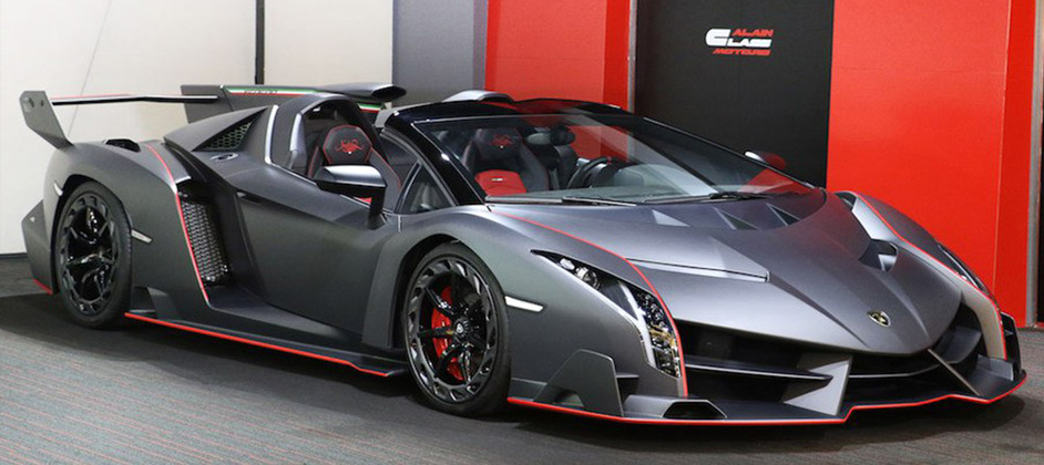 В Дубае продаётся редкий спорткар Lamborghini Veneno
