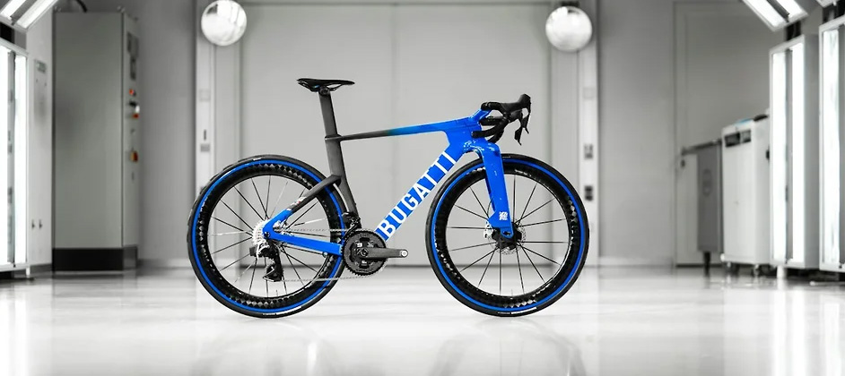 Bugatti выпустила высокоскоростной велосипед