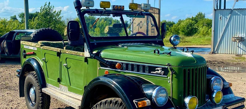 Редкий ГАЗ 69 1958 года без крыши выставлен на продажу в Барнауле