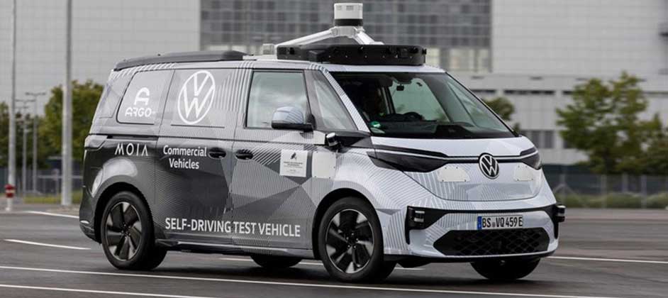 Компания Volkswagen представила автономный фургон ID. Buzz в Мюнхене