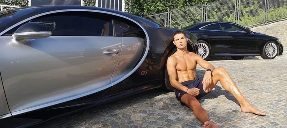 Роналду приобрел новый Bugatti Centodieci за € 8 млн.