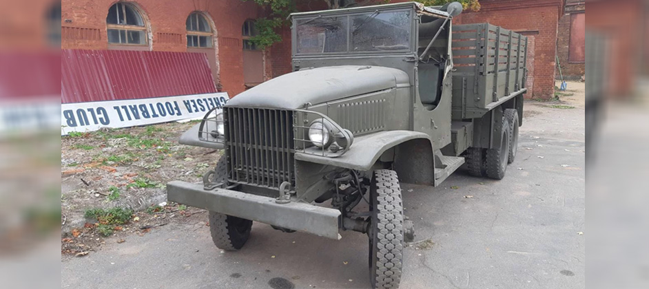 На продажу выставлен грузовик времен Второй мировой войны