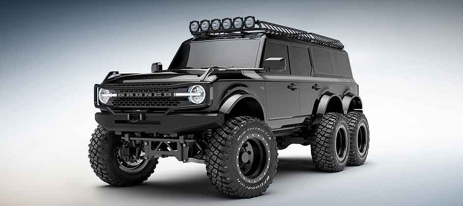 Фирма Maxlider построит шестиколёсный Ford Bronco