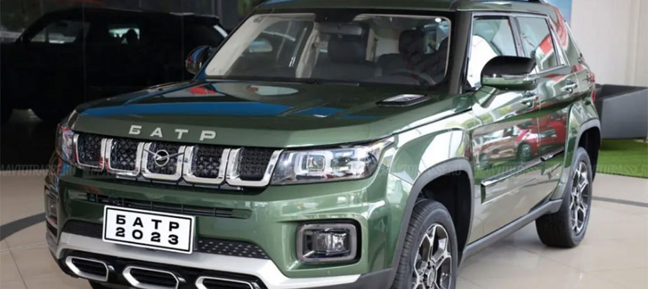 Новый кроссовер УАЗ «Батр» 2023 года показан на первых рендерных фотозарисовках Новый кроссовер УАЗ «Батр» 2023 года показан на первых рендерных фотозарисовках