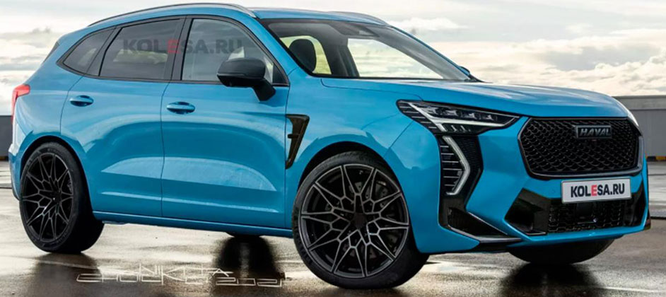 Представлены первые рендеры кроссовера Haval Jolion в премиальном тюнинге Представлены первые рендеры кроссовера Haval Jolion в премиальном тюнинге