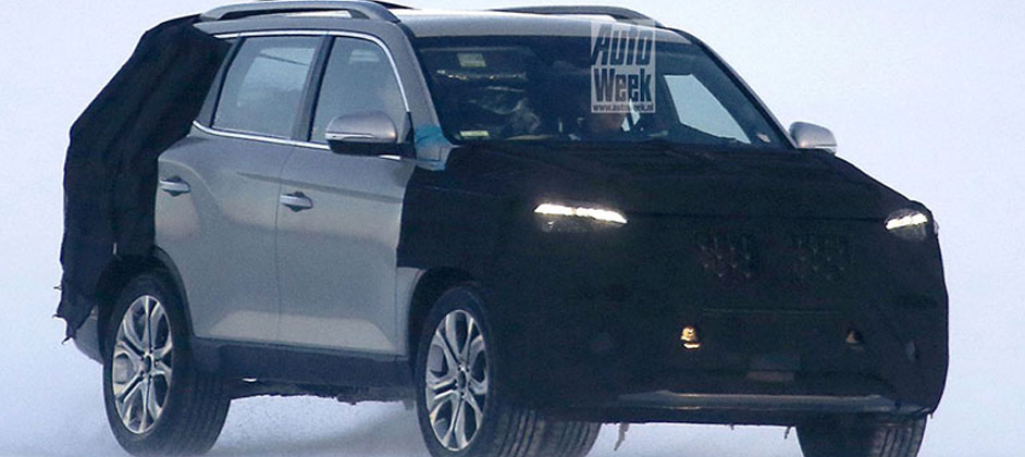 SsangYong вывел на тесты внедорожник Rexton