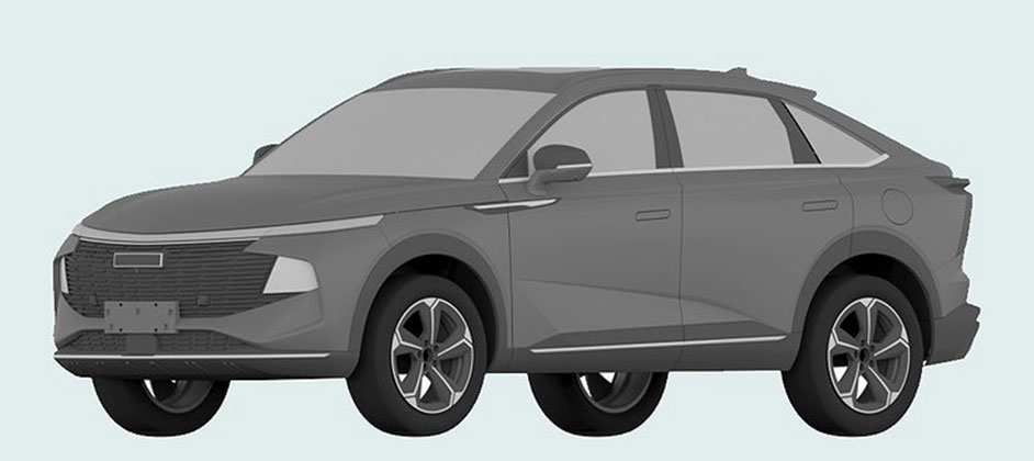 Haval запатентовал в России внешность совершенно нового кроссовера-купе Haval запатентовал в России внешность совершенно нового кроссовера-купе